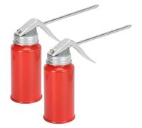 2 uds bomba de lata de aceite engrasador 200ml/7oz dispensador Manual de aceite de Motor de hierro a prueba de herrumbre para motocicletas automáticas dispensador de latas de engrasador automotriz