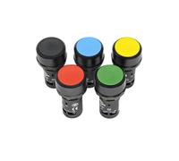 (2 uds) botón de Reinicio de cabeza plana apertura del interruptor 22mm CP1-10G-11 CP1-10R-11 CP1-10Y-11 CP1-10B-11 CP1-10L-11(CP1-10R-11)