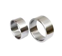 2 uds buje de manga de acero diámetro interior 24-30mm diámetro exterior 28-35mm manguitos para equipos mecánicos,29x35x10mm
