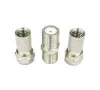 2 uds Cable TV conector extensión F macho hembra adaptador Butt Break británico