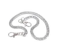 2 uds cadena de cintura llavero largo Metal pantalones pantalón Jean cartera cinturón anillo Clip joyería for hombre Para Pantalones