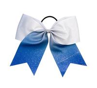 2 uds cinta brillante lazo de alegría lazos for el pelo porristas accesorios for cabello competición deportiva Para Animadoras(Color 5)