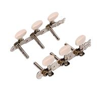 2 uds. Clave de Afinación de Cuerdas, Clavijas de Afinación de Guitarra 3L 3R, Afinadores de Guitarra Acústica de Metal Botón de Cabezales de Máquina