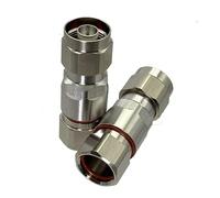 2 uds Conector N Macho Enchufe 1/2 "para Cobre Flexible estándar Heliax RF Adaptador Coaxial