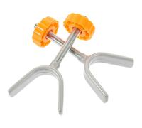 2 uds. conectores barras escalera hierro, fijación valla bebé y perro