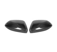 2 uds cubierta de espejo retrovisor lateral fibra carbono Real reemplazo brillante izquierdo derecho Compatible con Toyota para Corolla para Yaris GR Cubiertas para espejos retrovisores