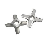 2 uds cuchillo para picar carne # 8 piezas de repuesto de cuchilla para picar KW714431 658522 para Kenwood AT950 MG450 470476480510 aparato de cocina