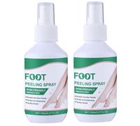 2 uds. De pulverizadores para pies, espray exfoliante instantáneo suave y liso para pies, mascarilla exfoliante suavizante para de 30oz para una piel suave y nutrida