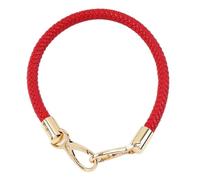 2 uds Deepeel 30/40/50/60cm asas de bolso cuero cuerda tejida correa hombro hebillas Metal DIY reemplazar bolsas Accesorios Para Bolsos Confeccionar Sacos(Orange,40cm)