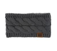 2 uds diadema tejida ancha invierno cálido oído mujeres espesar accesorios for el cabello turbante niña banda for diademas calentador de orejas Para Mujer(Dark Gray A)