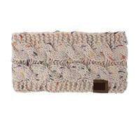 2 uds diadema tejida ancha invierno cálido oído mujeres espesar accesorios for el cabello turbante niña banda for diademas calentador de orejas Para Mujer(Pink)