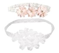 2 Uds Diademas De Flores, Accesorios Para El Cabello Para Niños, Diademas Lindas Para Niñas, Diademas Elásticas, Accesorios Para El Cabello, Accesorios De Ropa
