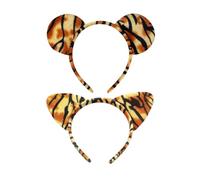 2 Uds Diademas De Tigre, Diademas De Animales Para Fiesta, Diademas Bonitas De Dibujos Animados, Accesorios De Rendimiento, Accesorios De Cosplay