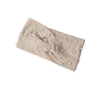 2 uds diademas for mujer, bandas for la cabeza de perlas, pañuelo turbante tejido, diadema elástica for otoño e invierno, accesorios cálidos for el cabello, tocado Para Mujer(Khaki)