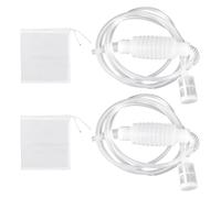 2 Uds Dispensador De Vino, 2 Uds Bolsas De Filtro, Bomba De Vino Manual, Manguera De Sifón Para Fermentación De Vino, Herramientas Para Vinificación, Accesorios Para Equipos De Sifón