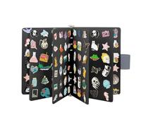 2 uds DIY fieltro Pin almacenamiento libro broche exhibición organizador álbum for insignias y dijes de Metal Para Botones de Esmalte