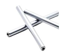 2 uds eje lineal OD8/10/12/16mm Longitud 100-550mm con dos extremos de M4/M5/M6 profundidad del agujero de rosca de 8-16mm eje de varilla endurecida cromada(OD8mm(M5x10mm),100mm)