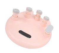 2 uds, entrenadores de dedos de piano, silicona ABS, ejercicios de fuerza de dedo rosa, herramienta, accesorio de instrumento para principiantes y jugadores(Rosa)