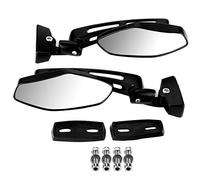 2 Uds. Espejo Retrovisor para Motocicleta, Espejo Retrovisor para Carreras, Espejos para Motocicleta con Vidrio Templado Inastillable para CBR 600 F3 F4i 900 929 954 1000 RR