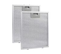 2 Uds Filtros De Campana Extractora De Aluminio Filtro De Ventilación Extractor De Malla Metálica 280x350x9mm Piezas De Gama De Electrodomésticos De Cocina