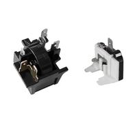 2 uds for piezas de refrigerador For Ho-ma QP2-15H arrancador de refrigerador con relé de sobrecarga de mariposa pieza de repuesto