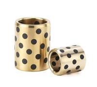 2 uds grafito cobre latón cojinete casquillo autolubricante diámetro interior 12-15mm(12x16x20mm)