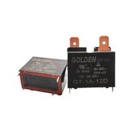 2 uds GT-1A-12D 25A 4 pies 12V aire acondicionado calentador de agua eléctrico relé de la placa base