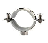 2 uds Hardware de sujeción abrazadera de manguera redonda tuerca aro tornillo de expansión soporte de tubo de suspensión 20mm-90mm PPR/PVC soporte de Clip de tubo(50mm)