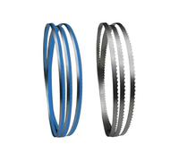 2 uds hoja de sierra de cinta 1425X6,35X0,35mm for sierra de cinta de corte de madera Draper BS250 Silverline Delta de 8 ", TPI 6/10/14(TPI 6)