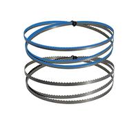 2 uds hoja de sierra de cinta de 1400mm 1400x6,35x0,35mm cinta de corte de madera accesorios de sierra de cinta for Einhell for Scheppach for Charnwood TPI 6 10 15(Size:TPI 6)