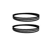 2 uds hojas de sierra de cinta 1712 hoja 9,5 0,35mm 6 TPI for Metabo Charnwood Draper sierra de cinta cortar madera Metal(10 TPI,2PCS Length 1712mm)