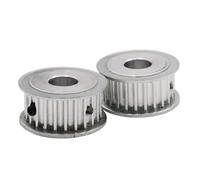 2 uds HTD 5M tipo 20T 20 dientes 5-20mm diámetro interior 5mm paso 16/21mm ancho de correa polea de sincronización síncrona(17mm,21mm)