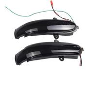 2 uds indicador dinámico intermitente for Mercedes Benz Clase C W203 W211 S203 CL203 2001-2007 luz de espejo lateral señal giro(Blue Yellow)