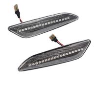 2 uds indicador lateral intermitente dinámico flecha luces de señal giro for Alfa Romeo 156 147/Fiat Tipo/Lancia Delta 3 Ypsilon(Dynamic Crystal)