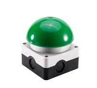 2 uds interruptor de pie de mano botón de cabeza de seta grande retardante de llama interruptor de botón de parada de emergencia de seguridad impermeable(Self Reset Red,2PCS_2NC)