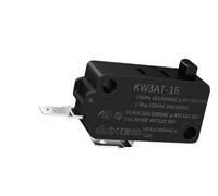 2 uds interruptor de puerta de microondas KW3AT Micro interruptor normalmente cerrado 16A 125VAC/250VAC T125(2pcs NC micro switch)