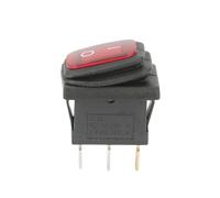 2 uds KCD1 220V luz LED 10A 250V AC encendido apagado 2/3 posición 2/3 Pin salpicadero de coche barco interruptor basculante impermeable marino(Green ON OFF,2 Pin Without Light)