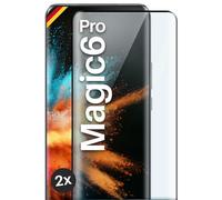 2 uds lámina protectora para Honor Magic6 Pro vidrio duro real cubierta de pa...