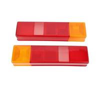 2 Uds Lente De Luz Trasera Izquierda Derecha BP17 1547 Reemplazo De Cubierta De Lámpara Trasera Compatible con Ford Transit MK3 MK4 MK5 MK6