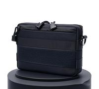 2 uds./Lote de Bolsas Tácticas Molle de Nailon para Herramientas EDC, Organizadoras, Riñoneras(2pcs Black)