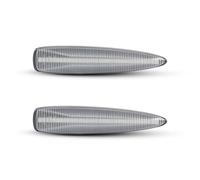 2 uds luz intermitente dinámica/Normal indicador lateral lámpara for Lexus LS460 LS460L LS600h LS600hL(Dynamic,Clear lens)