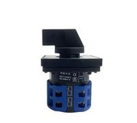 2 uds LW28-20 LW26-20 serie YMW26 eléctrico 2/3/4 posiciones 8 terminales interruptor de cambio de cámara giratorio con tornillos herramienta útil 660V 20A(1-2-3-4)