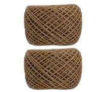 2 Uds Mecha De Cáñamo Orgánico, Bobina De Mecha De Cáñamo Natural Carrete De Mecha De Vela De Algodón Carrete De Núcleo Cera De Abejas Natural Para Encendedor De Mecha De Cáñamo O Fabricación De Velas