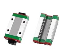 2 uds MGN7 MGN9 MGN12 MGN15 L de 100mm a 1000mm carril lineal miniatura deslizante + 2 uds(MGN7H,1000mm)