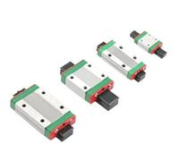 2 uds MGN7C MGN7H MGN9C MGN9H MGN12C MGN12H MGN15C MGN15H MGN bloque for MGN7 MGN9 MGN12 MGN15 guía de carril lineal en miniatura(2PCS MGN9H Block)