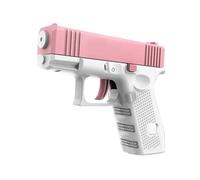 2 uds Mini Juguetes de Chorro de pulverización Continua, lanzadores de Agua de Mano(Pink)