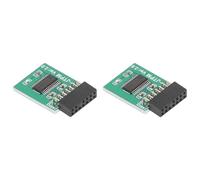 2 Uds Módulo TPM 2, 0 Interfaz LPC de 14 Pines Módulo de Seguridad TPM de Seguridad de Cifrado 2, 0 Componente Electrónico para PC