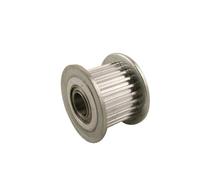 2 uds MXL 30T 30 dientes polea loca 7/11mm ancho de la correa rueda de rodamiento 3/4/5/6mm polea de ralentí de diámetro interior(5mm,11mm)