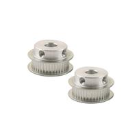 2 uds MXL 60T polea 5/6/8/10/12/15/17/20mm diámetro interior 7mm ancho de la correa 2.032mm paso 60 poleas de correa de dientes(5mm)