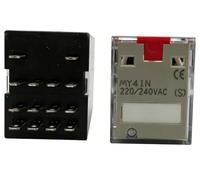 2 uds MY2IN MY4IN DC24(S) AC240(S) relé de potencia(MY4IN DC24(S))